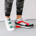 5Pairs Male Weed Socks