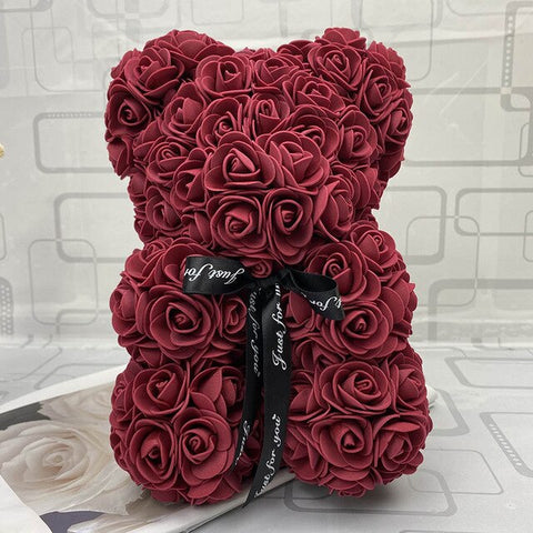 25cm  Rose Bear